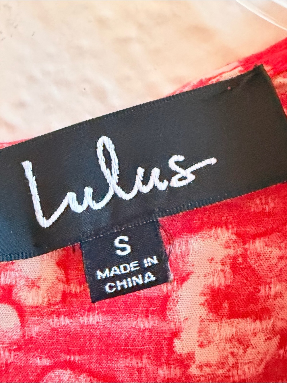 Lulus red floral mini dress - Picture 8 of 10